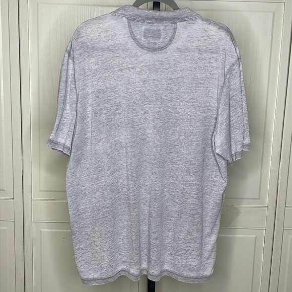 Johnnie-O Hangin’Out Men’s Heather Grey Pullover Polo Shirt Dallas Cowboys Sz XL - Picture 7 of 9